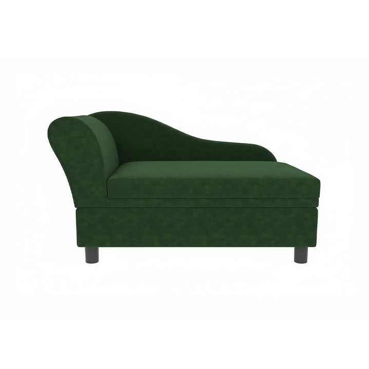 Dog Sofa with Hidden Storage — 30" Upholstered Bed for Small Dogs