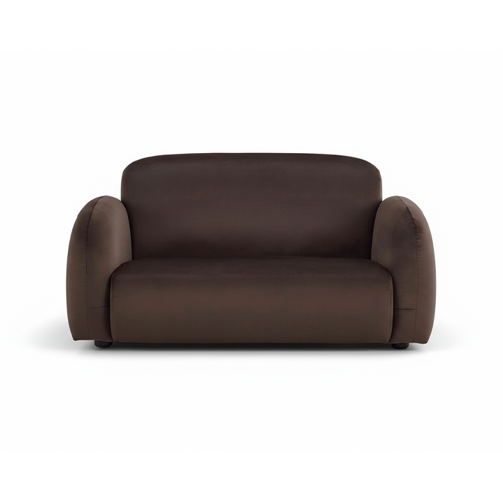 Rounded Elevated Dog Sofa — 40.6" Upholstered Bed for Small & Medium Dogs